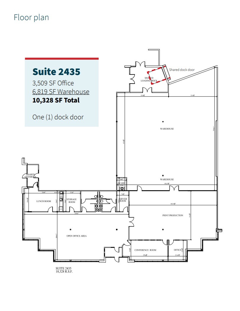 2405-2495 Xenium Ln N, Plymouth, MN en alquiler Plano de la planta- Imagen 1 de 1