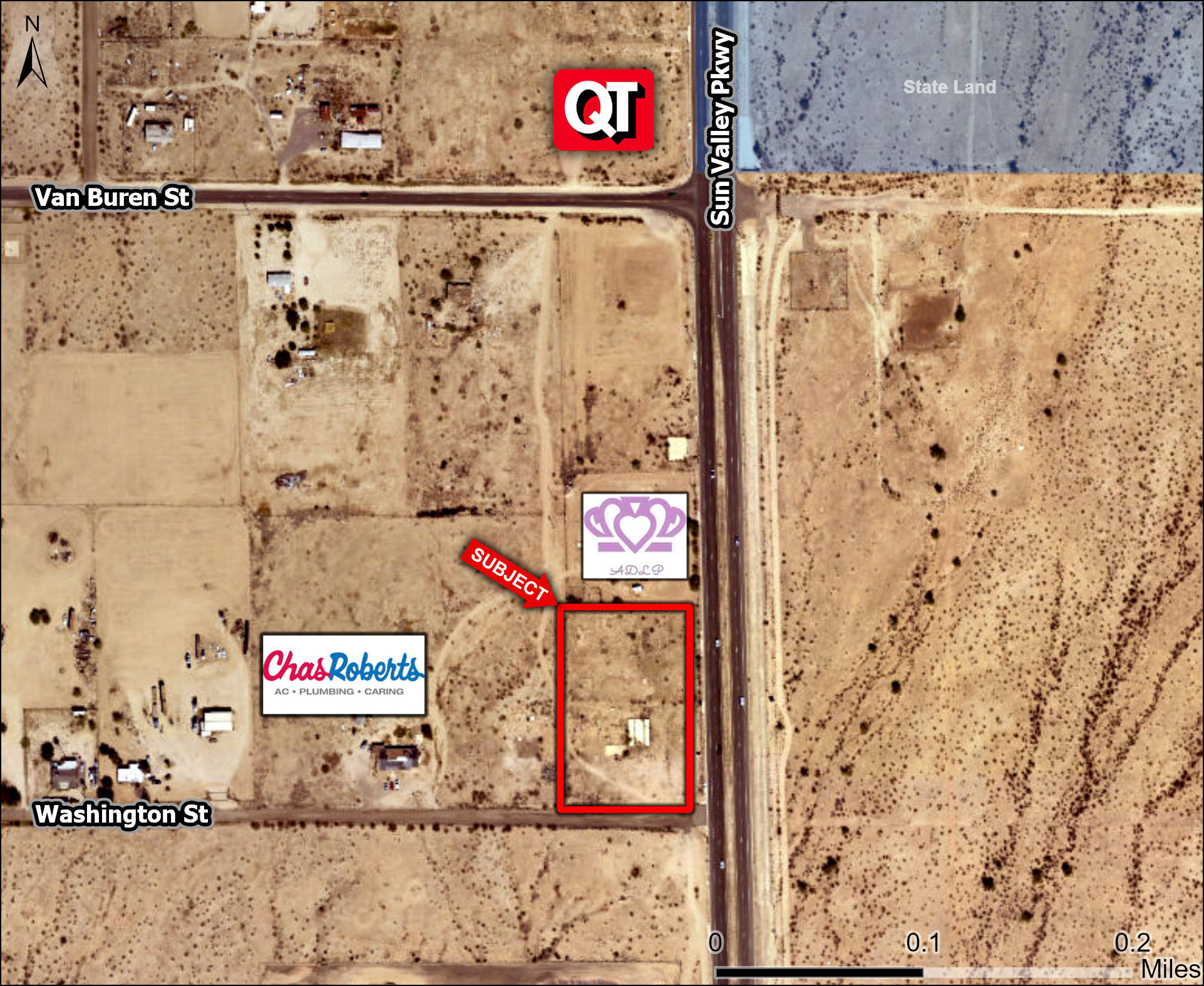 Sun Valley Pkwy & Washington St, Buckeye, AZ en venta Vista aérea- Imagen 1 de 5