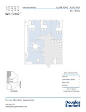 10990 Wilshire Blvd, Los Angeles, CA en alquiler Plano de la planta- Imagen 1 de 1