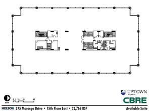 575 Morosgo Dr NE, Atlanta, GA en alquiler Plano de la planta- Imagen 1 de 1