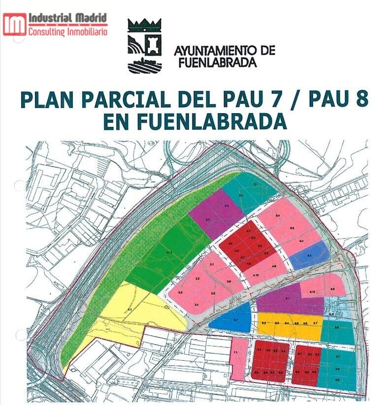 Terreno en Fuenlabrada, Madrid en venta Plano del sitio- Imagen 1 de 2