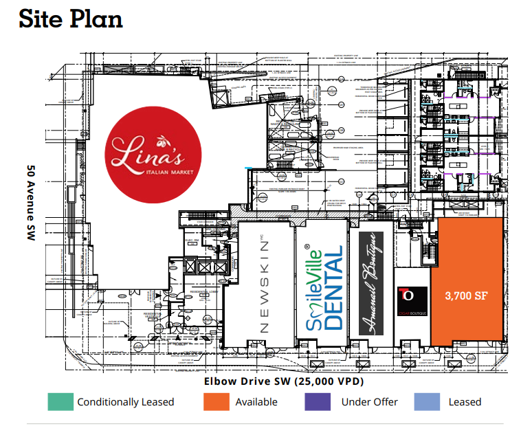 5112 Elbow Dr SW, Calgary, AB en alquiler Plano del sitio- Imagen 1 de 1