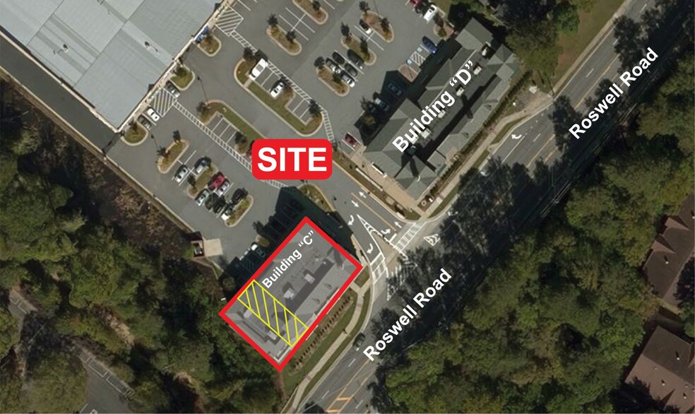 6780 NE Roswell Rd, Atlanta, GA en alquiler - Vista aérea - Imagen 1 de 13