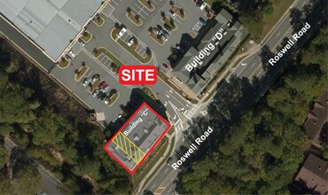 6780 NE Roswell Rd, Atlanta, GA - vista aérea  vista de mapa