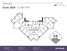 6 Concourse Pky NE, Atlanta, GA en alquiler Plano de la planta- Imagen 1 de 1