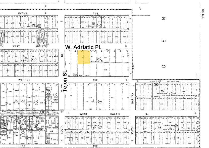 1940 W Adriatic Pl, Englewood, CO en alquiler - Plano de solar - Imagen 3 de 10