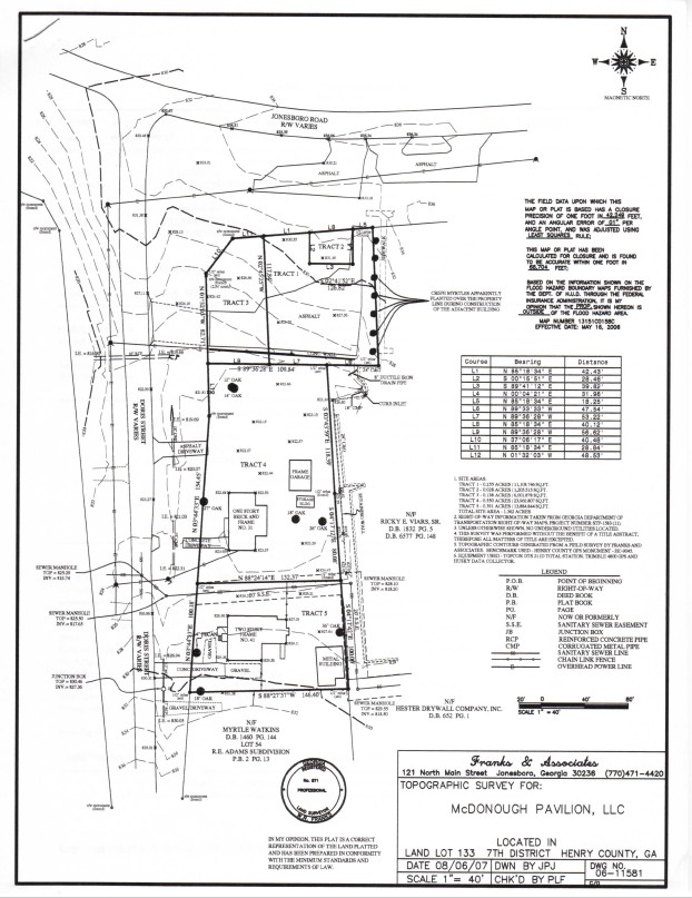 107 Jonesboro Rd, Mcdonough, GA en venta Plano de solar- Imagen 1 de 9