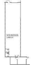 1414-1420 N Batavia St, Orange, CA en alquiler Plano de la planta- Imagen 1 de 1