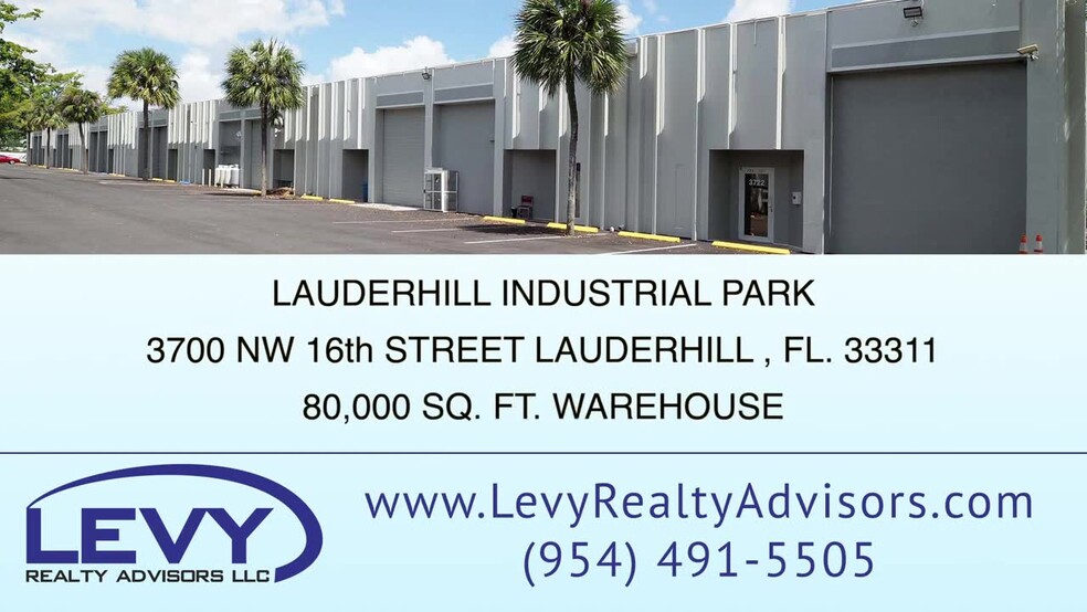 3700-3798 NW 16th St, Lauderhill, FL en alquiler - Vídeo de anuncio comercial - Imagen 2 de 8