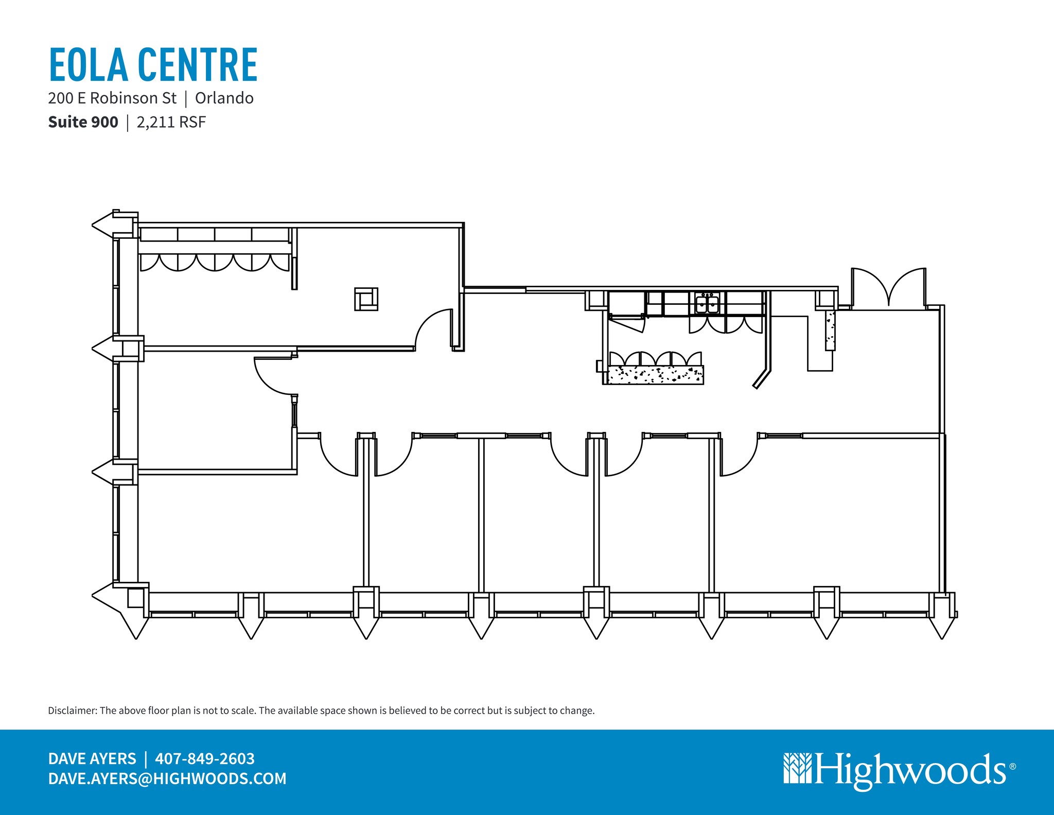 200 E Robinson St, Orlando, FL en alquiler Plano del sitio- Imagen 1 de 1