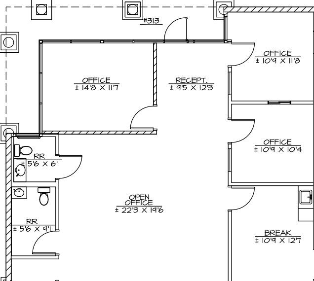 526 W Broadway Rd, Mesa, AZ en alquiler Plano de la planta- Imagen 1 de 1