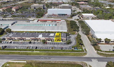 4300 Ford St, Fort Myers, FL - VISTA AÉREA  vista de mapa - Image1