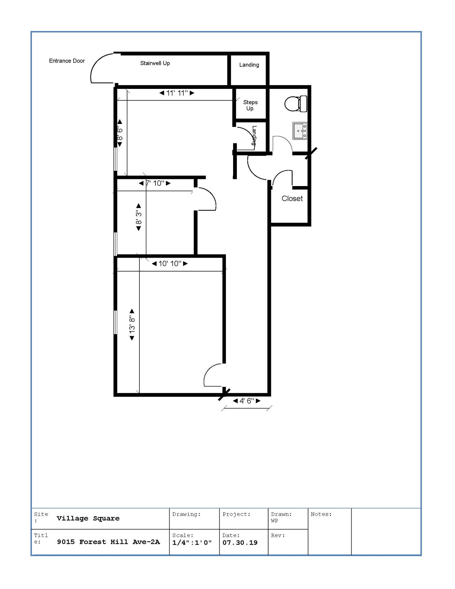 9015 Forest Hill Ave, Richmond, VA en alquiler Plano de la planta- Imagen 1 de 6