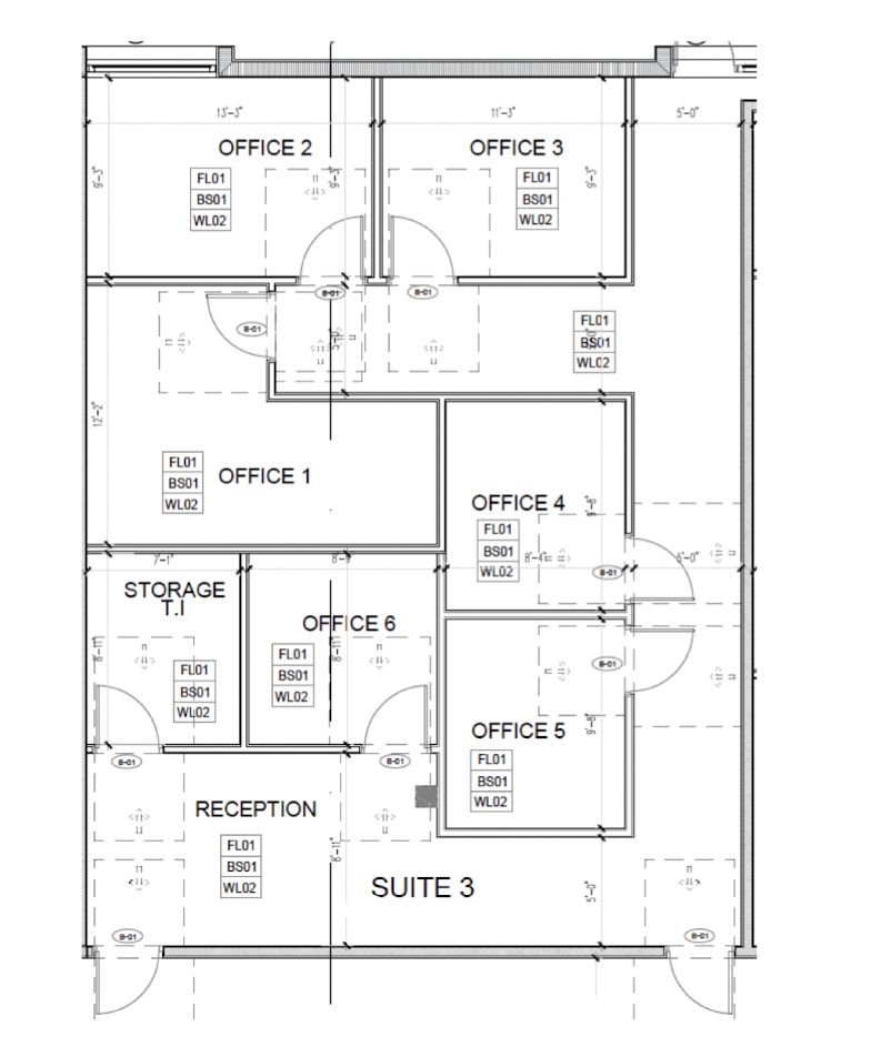 3383 NW 7th St, Miami, FL en alquiler Plano de la planta- Imagen 1 de 1