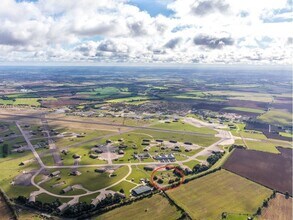 Heyford Park, Upper Heyford, OXF - Aérea vista de mapa