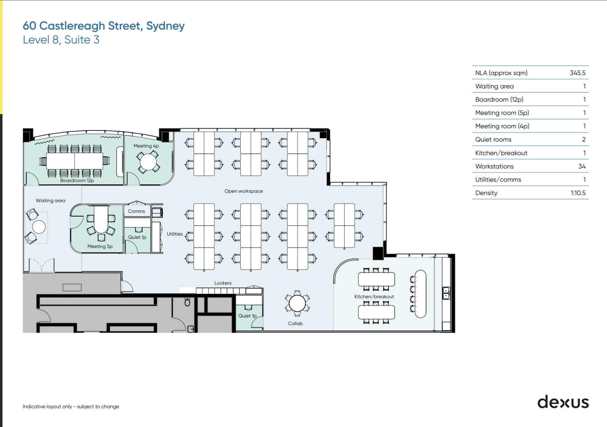 60 Castlereagh St, Sydney en alquiler Plano de la planta- Imagen 1 de 1
