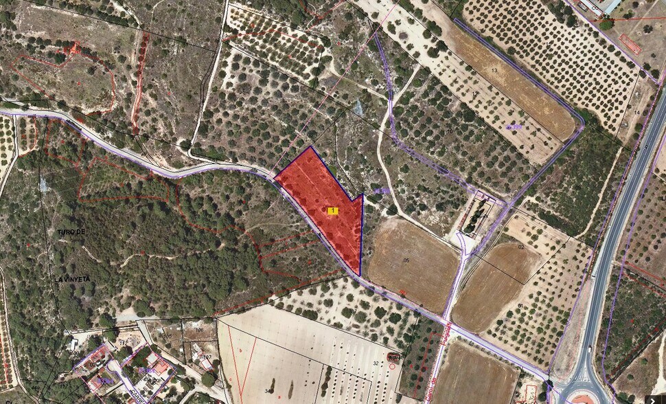 Camí de la Font, 10 A, Els Garidells, Tarragona en venta - Plano de la planta - Imagen 1 de 4