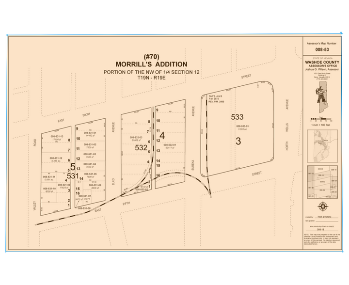 505 E 5th St, Reno, NV en alquiler - Plano de solar - Imagen 3 de 3