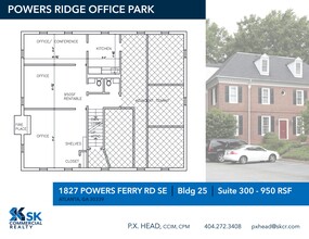 1827 Powers Ferry Rd SE, Atlanta, GA en alquiler Plano del sitio- Imagen 1 de 1