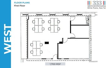 333 Westchester Ave, White Plains, NY en alquiler Plano de la planta- Imagen 1 de 1