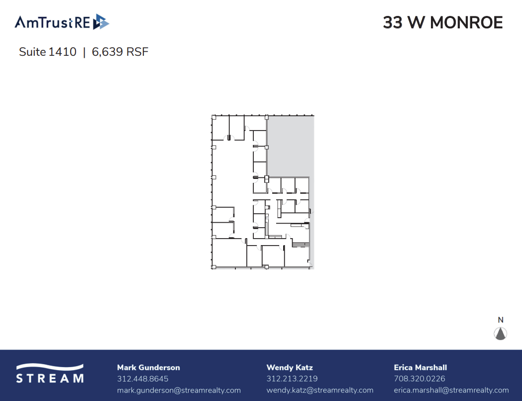 33 W Monroe St, Chicago, IL en alquiler Plano de la planta- Imagen 1 de 1