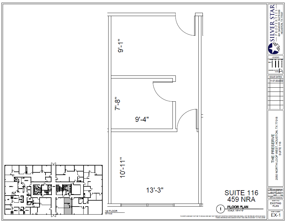 2000 N Loop Fwy W, Houston, TX en alquiler Plano de la planta- Imagen 1 de 1