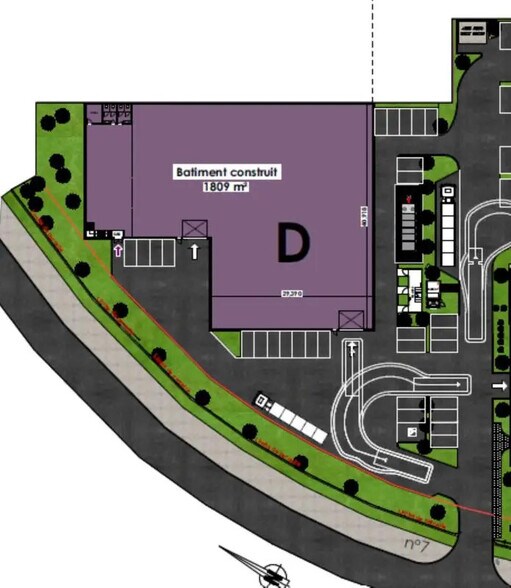 7-11 Rue De L'Equerre, SAINT-OUEN-L'AUMONE en venta - Plano del sitio - Imagen 1 de 3