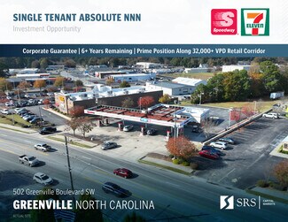 Más detalles de 502 Greenville Blvd SW, Greenville, NC - Local en venta