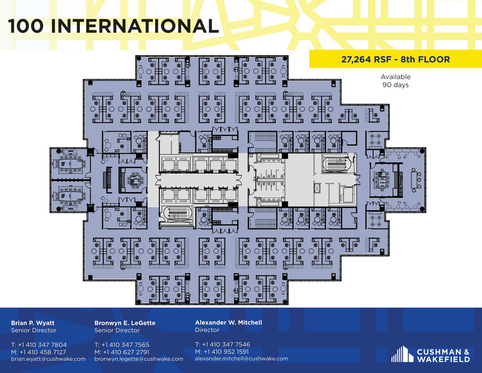 100 International Dr, Baltimore, MD en alquiler Plano de la planta- Imagen 1 de 1