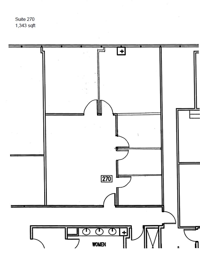 3530 Wilshire Blvd, Los Angeles, CA en alquiler Plano de la planta- Imagen 1 de 1