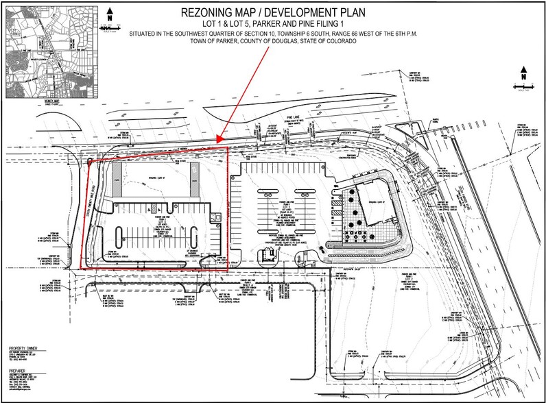 12045 S Parker Rd, Parker, CO en venta - Plano del sitio - Imagen 1 de 21