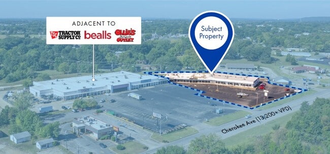 Más detalles de 1900 E Cherokee Ave, Sallisaw, OK - Local para subasta