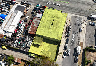 12637 S Main St, Los Angeles, CA - VISTA AÉREA  vista de mapa