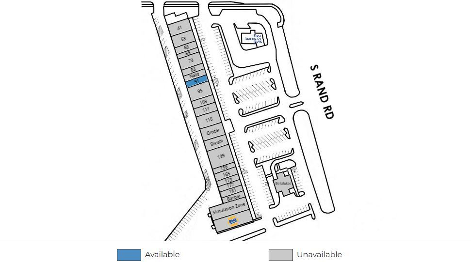 33-193 S Rand Rd, Lake Zurich, IL en alquiler - Plano del sitio - Imagen 2 de 6