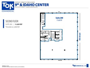 225 N 9th St, Boise, ID en alquiler Plano de la planta- Imagen 1 de 1