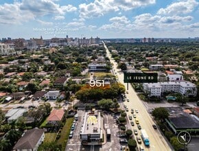 951 S Le Jeune Rd, Coral Gables, FL - AÉREA vista de mapa - Image1