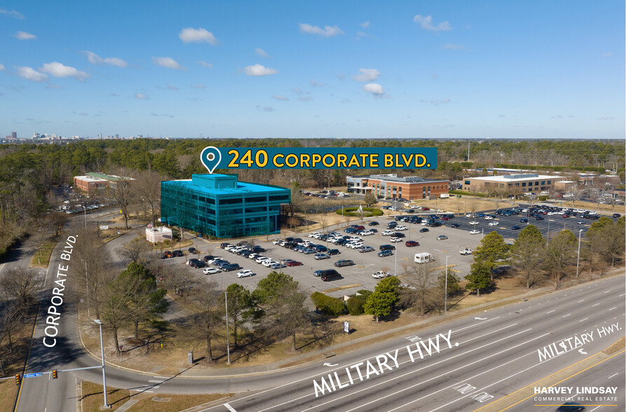 240 Corporate Blvd, Norfolk, VA en alquiler - Vista aérea - Imagen 2 de 24