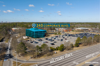 240 Corporate Blvd, Norfolk, VA - vista aérea  vista de mapa - Image1