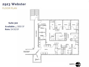 2923 Webster St, Oakland, CA en alquiler Plano de la planta- Imagen 1 de 1