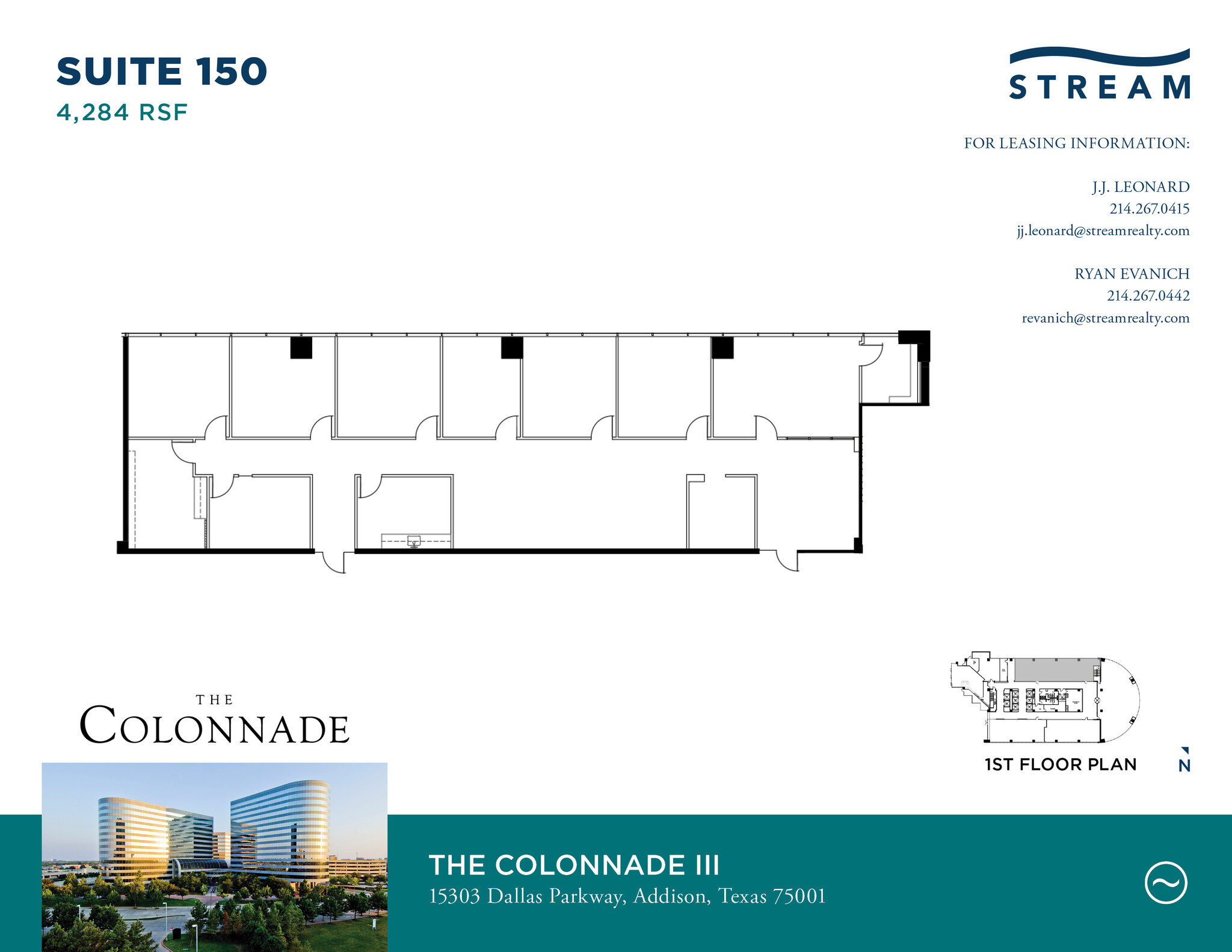 15301 N Dallas Pky, Addison, TX en alquiler Plano de la planta- Imagen 1 de 2