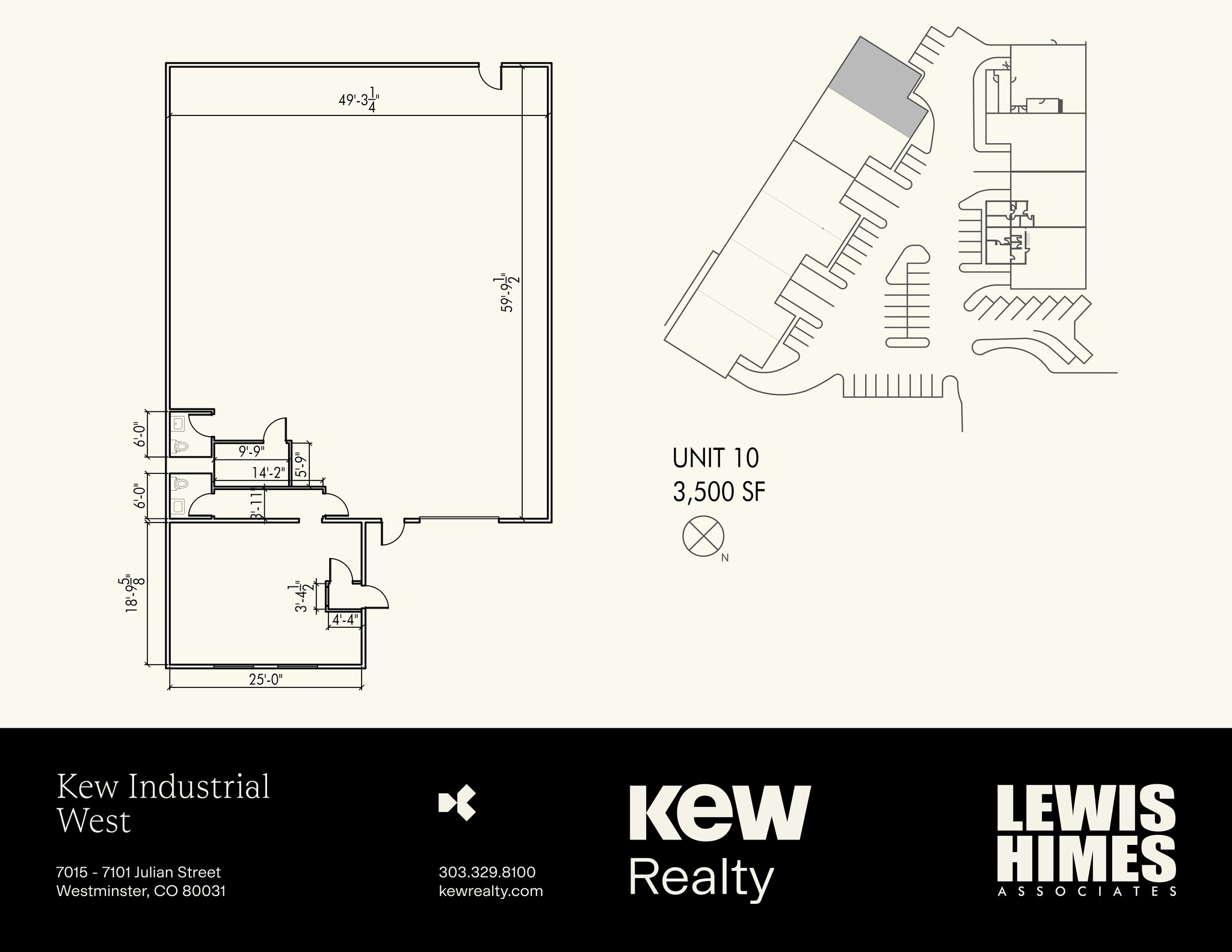 7101 Julian St, Westminster, CO en alquiler Plano del sitio- Imagen 1 de 1