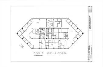 9800 S La Cienega Blvd, Inglewood, CA en alquiler Plano de la planta- Imagen 1 de 1