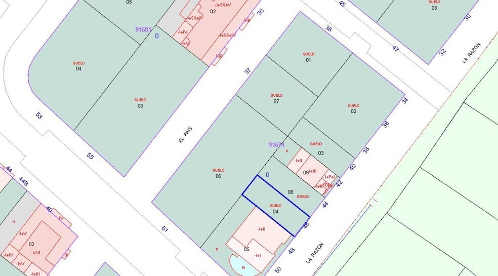 Terreno en Almería en venta - Plano de la planta - Imagen 2 de 2