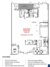 2901 Sunrise Blvd, Rancho Cordova, CA en alquiler Plano de la planta- Imagen 2 de 2