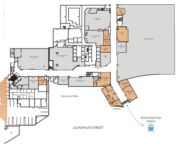 595 Burrard St, Vancouver, BC en alquiler Plano del sitio- Imagen 1 de 1