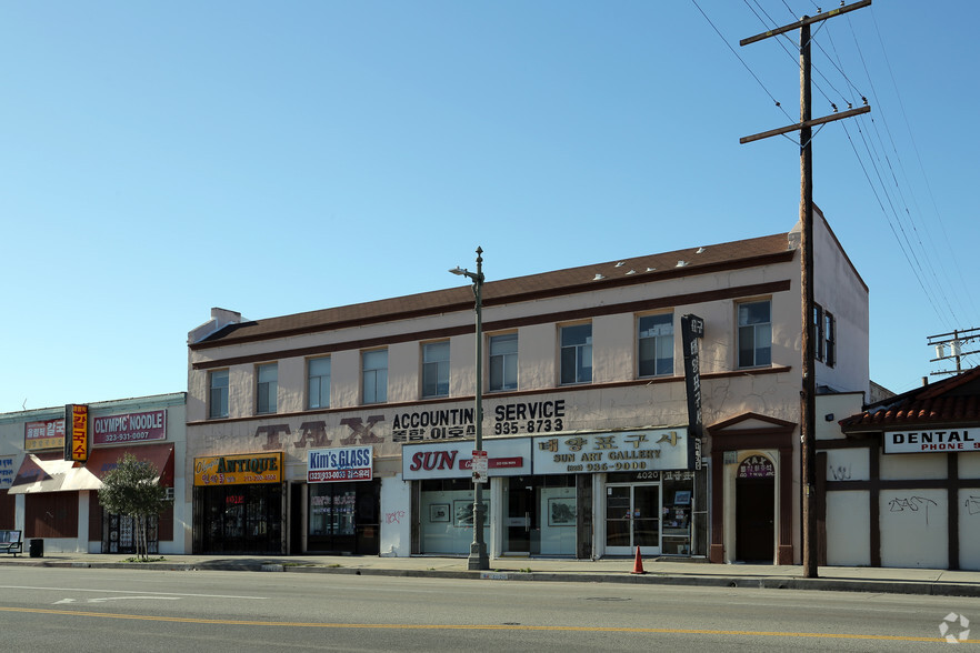 4012 W Olympic Blvd, Los Angeles, CA en alquiler - Foto del edificio - Imagen 2 de 4