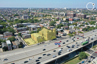 1800 Union Ave, Chicago, IL - VISTA AÉREA  vista de mapa