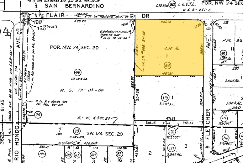 9550 Flair Dr, El Monte, CA en venta - Plano de solar - Imagen 2 de 2