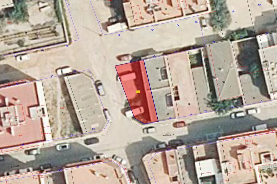 Terreno en Alcanar, Tarragona en venta - Plano de solar - Imagen 2 de 3