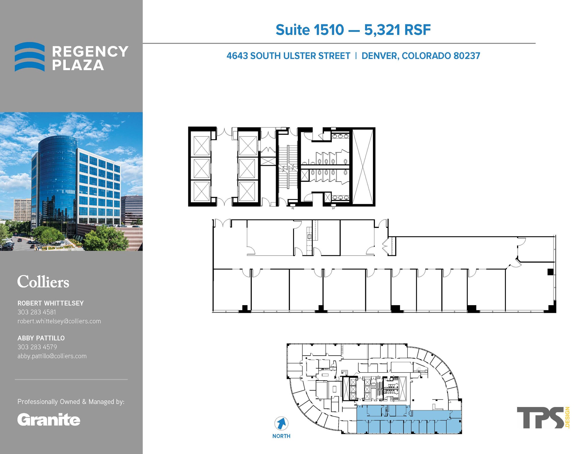 4643 S Ulster St, Denver, CO en alquiler Plano de la planta- Imagen 1 de 1